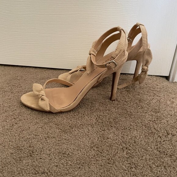 Who What Wear Suede Strappy Heels - Picture 8 of 9